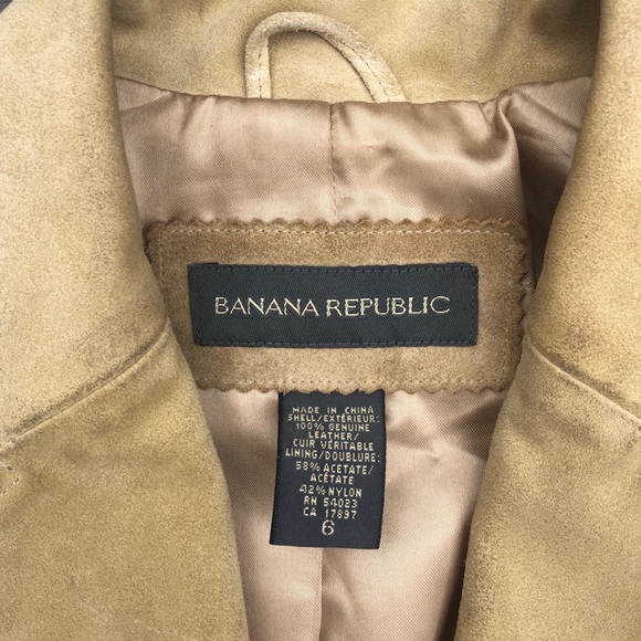 Banana Republic | Jackets & Coats | Vintage Banana Republic Genuine ...